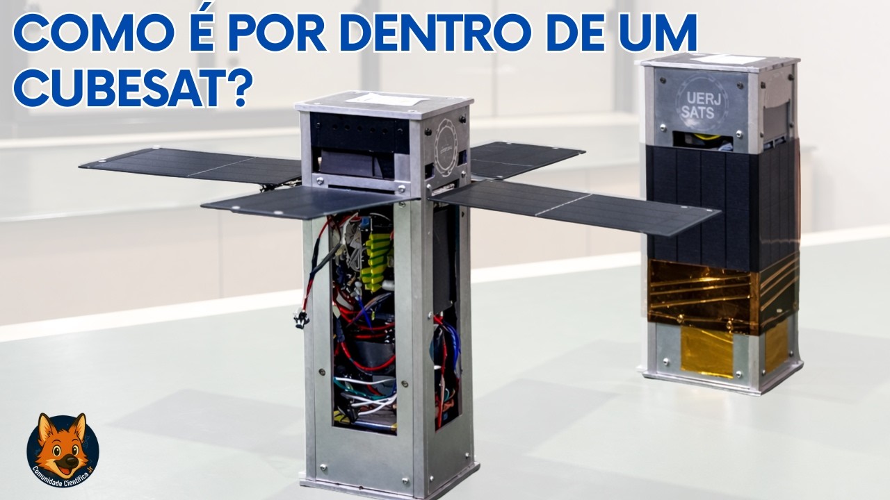 Como é por dentro de um CubeSat de verdade?