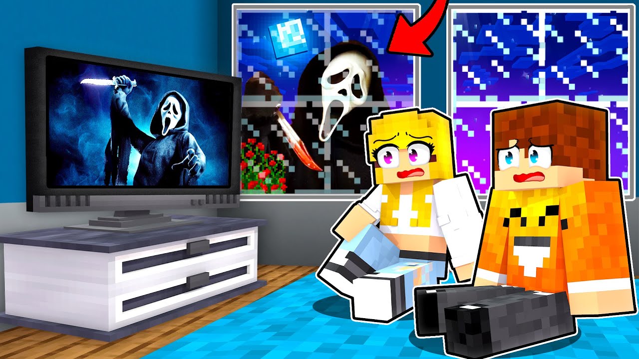 NAJSTRASZNIEJSZY FILM O GHOSTFACE O 3:00 w Minecraft!