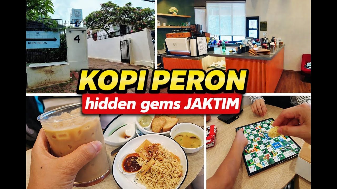 Tempat Ngopi Enak di Jakarta Timur | Kopi Peron Cipinang Baru...