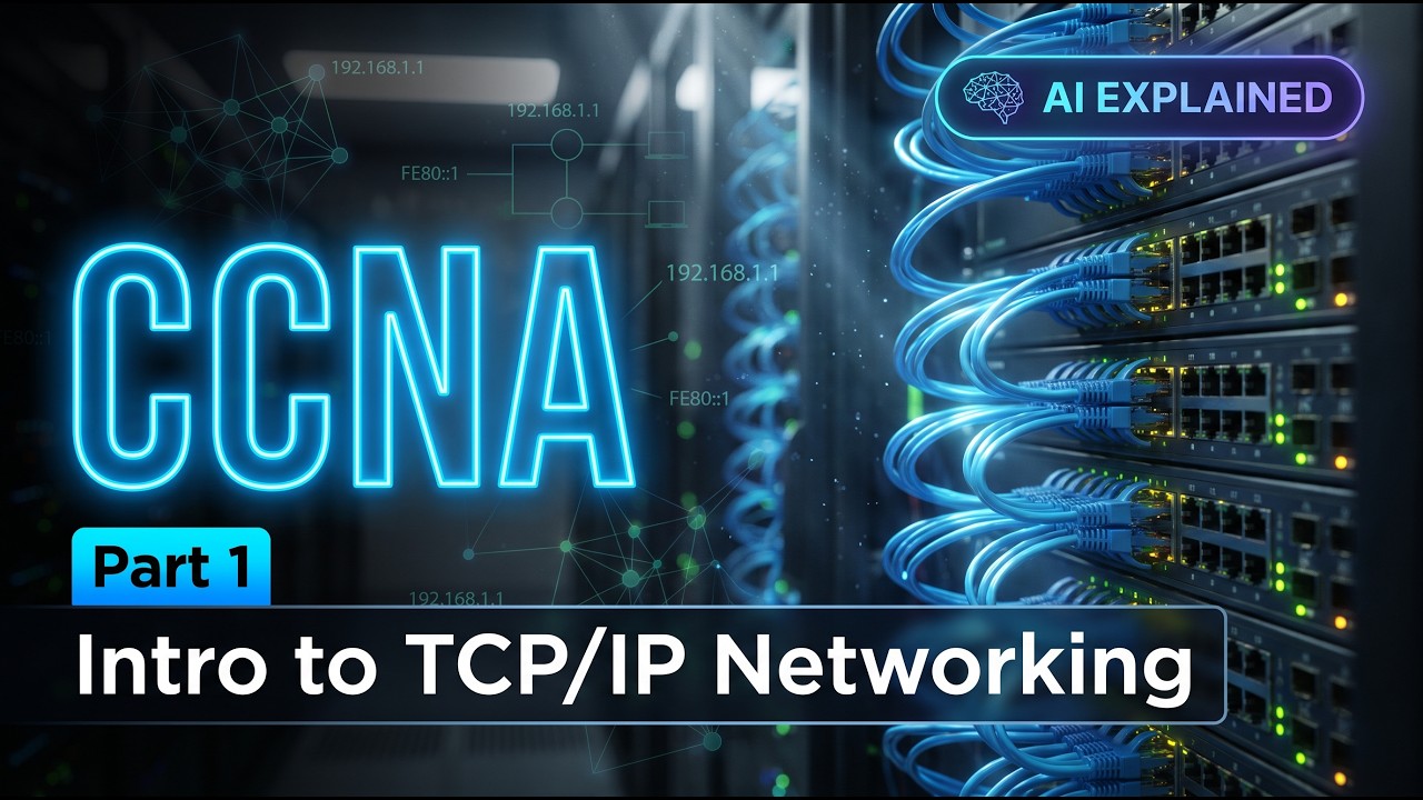 TCP/IP and OSI Model Explained | CCNA 200-301 Part 1