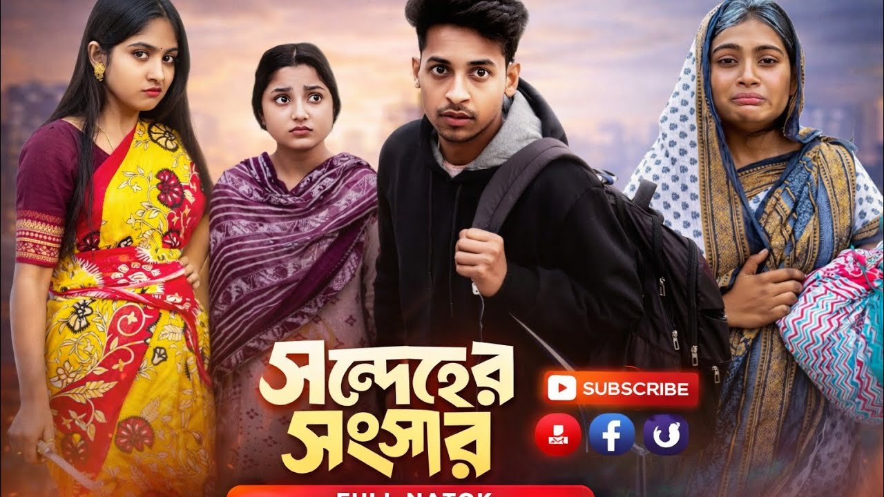 সন্দেহর সংসার ll Sondehor Songsar ll# bangla new video 2025 #banglanatok#palligram tv#sad#emotional 