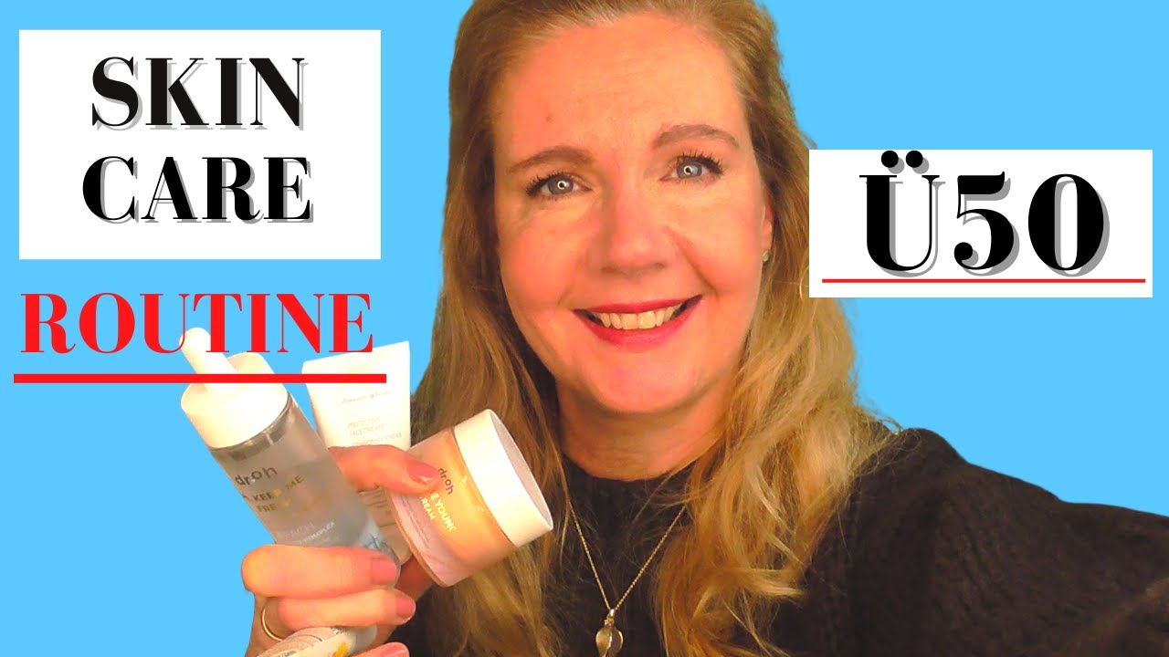 MEINE HAUTPFLEGE-ROUTINE (morgens) 🌸 Ü50 | Anti Aging 🌸 gegen Trockenheitsfältchen - Glowy Skin