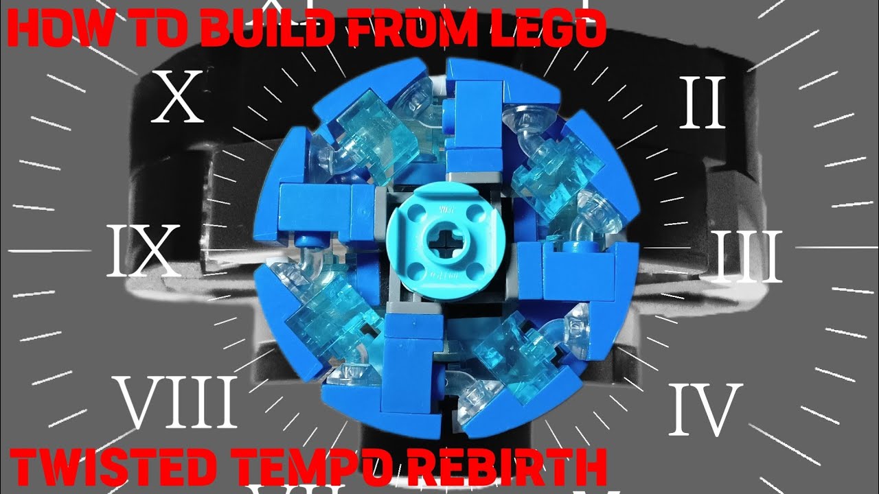 How to build from Lego Twisted Tempo Rebirth #lego #beyblade 