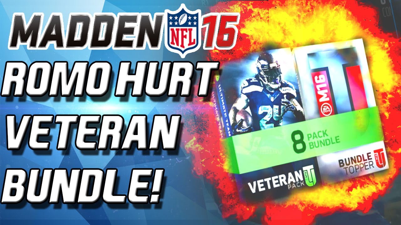 Madden 16 Ultimate Team &mdash; РОМО ТРАВМИРОВАН! НАБОР ВЕТЕРАНОВ &mdash; MUT 16