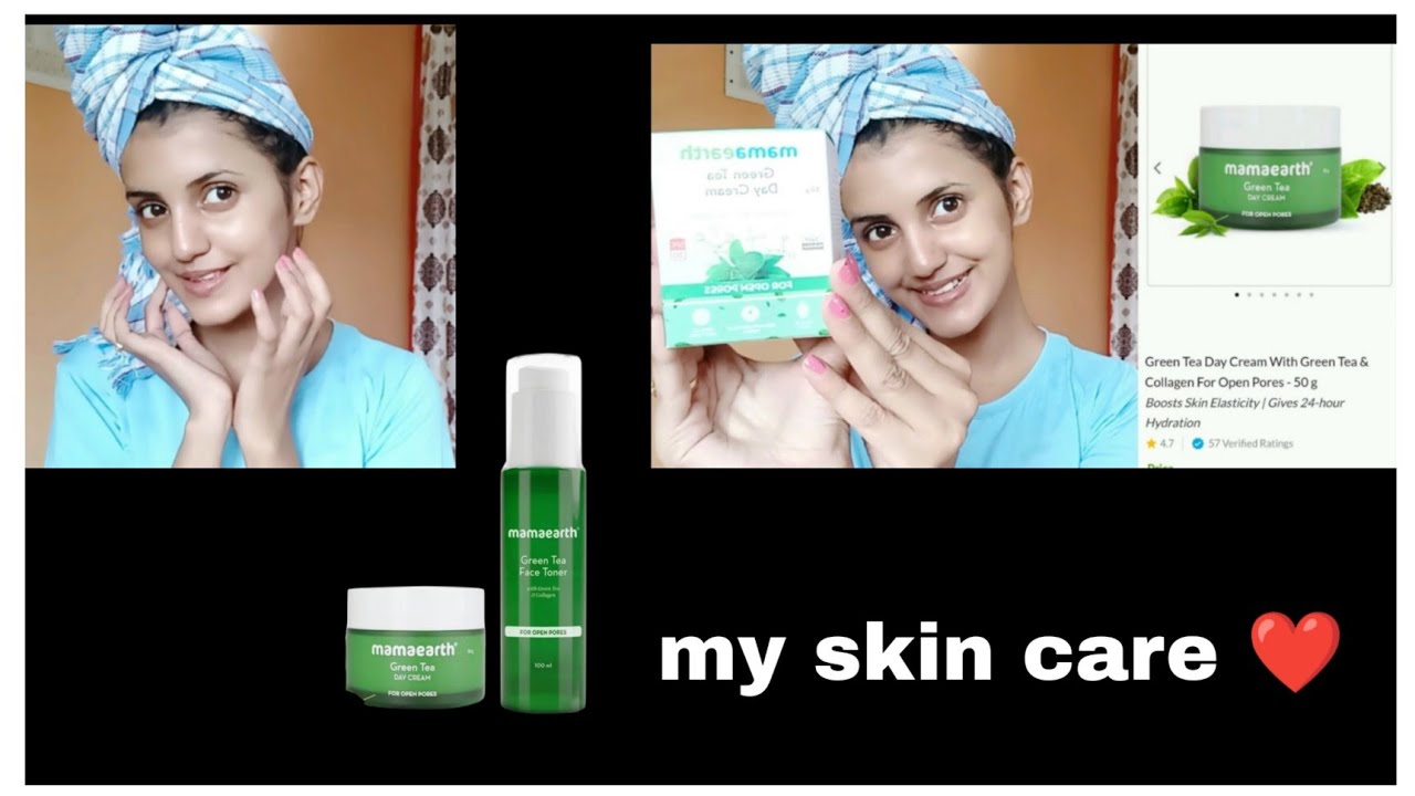 my skin care with mamaearth ❤️🙏