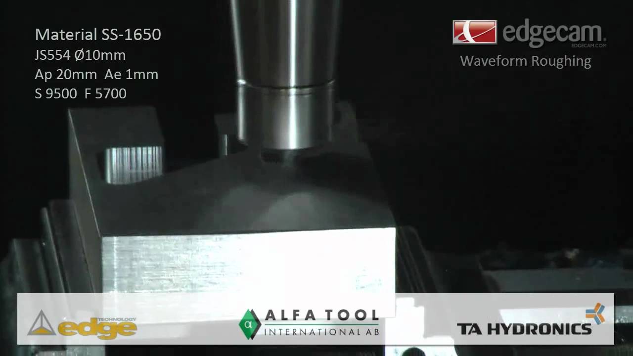 Edgecam Waveform Roughing.mp4