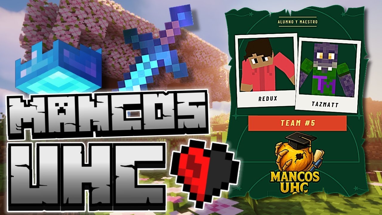 2 ESPAÑOLES Vs. LATAM | Minecraft: MANCOS UHC