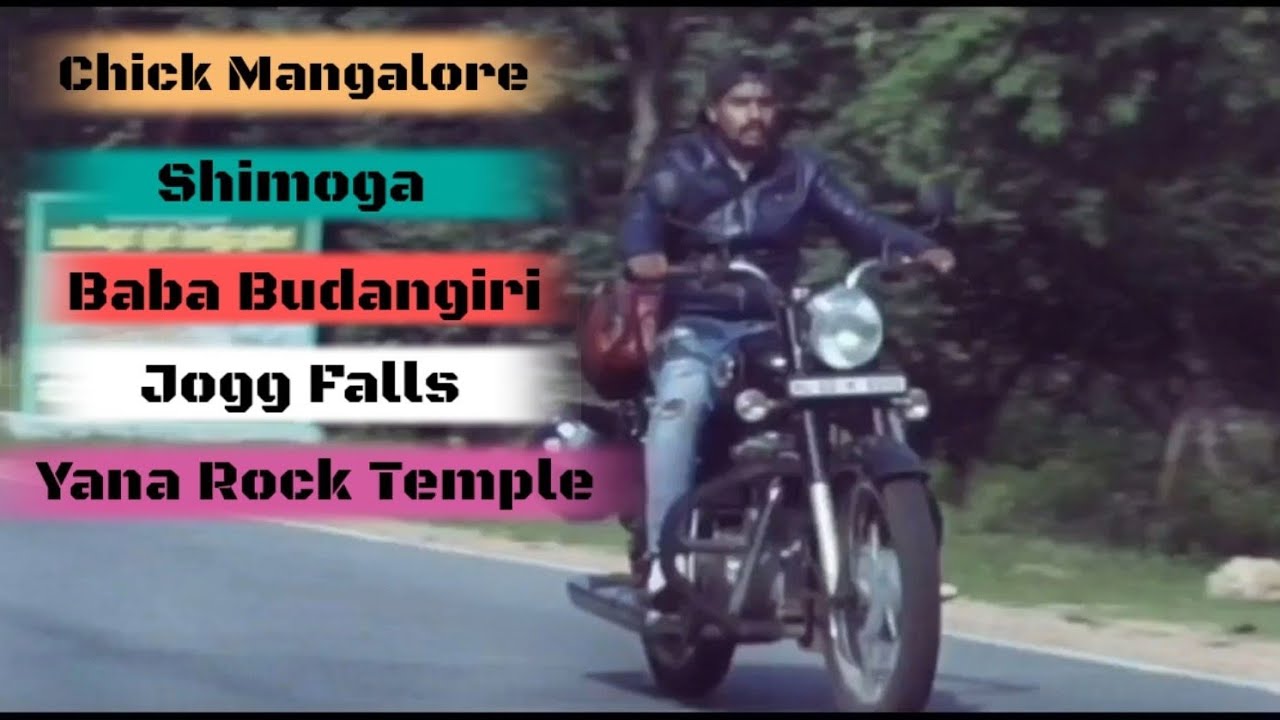 SOLO RIDE | #Shimoga | #ChickManglore | #JoggFalls | #BabaBudhangiri | #Yaana | #Mysore