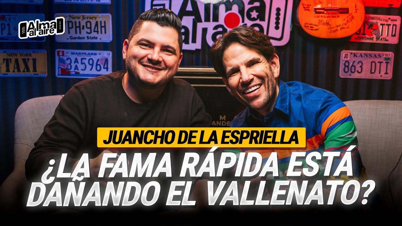 Juancho de la Espriella ¿LA FAMA RÁPIDA ESTÁ DAÑANDO EL VALLENATO? 