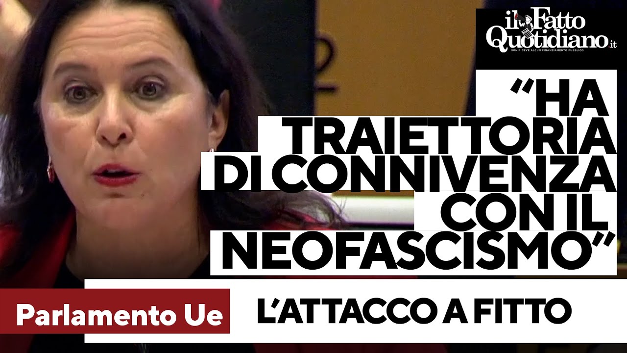 L'eurodeputata Paz attacca Fitto: 