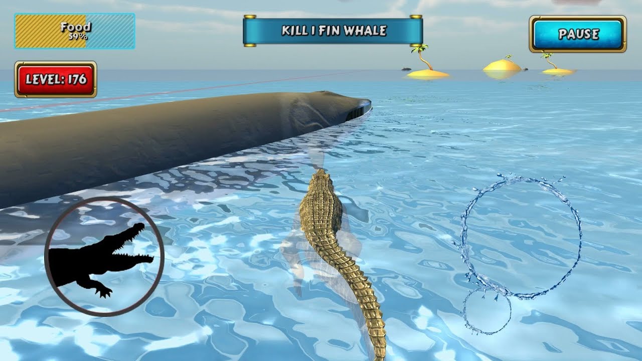 Crocodile Simulator Beach Hunt Android Gameplay #18