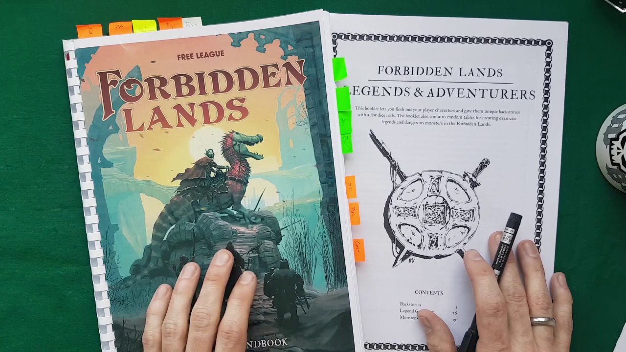 Die Verbotenen Lande - Erklärvideo 2: Charaktererstellung