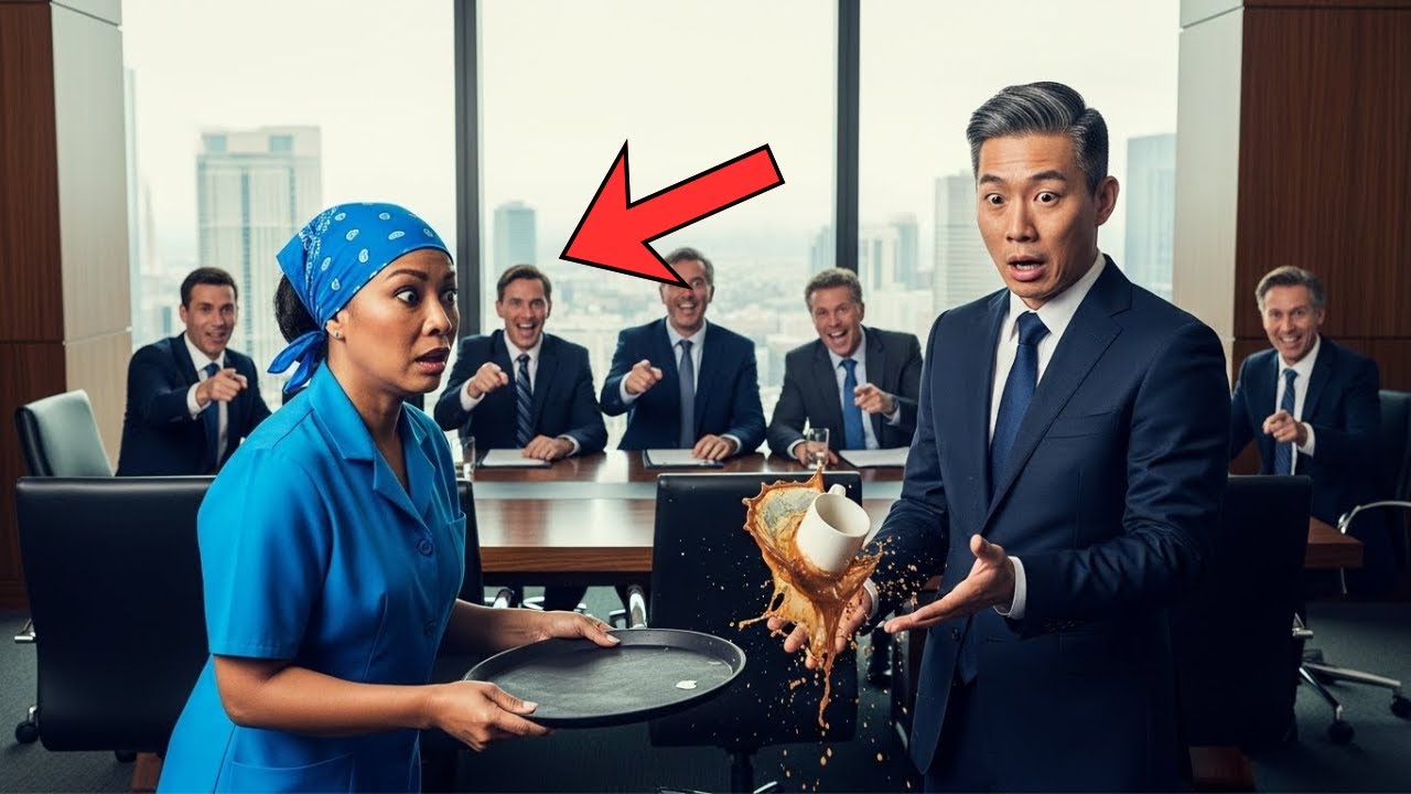 Funcionária tropeça e todos riem — até ela responder em japonês e deixar o milionário sem palavras.