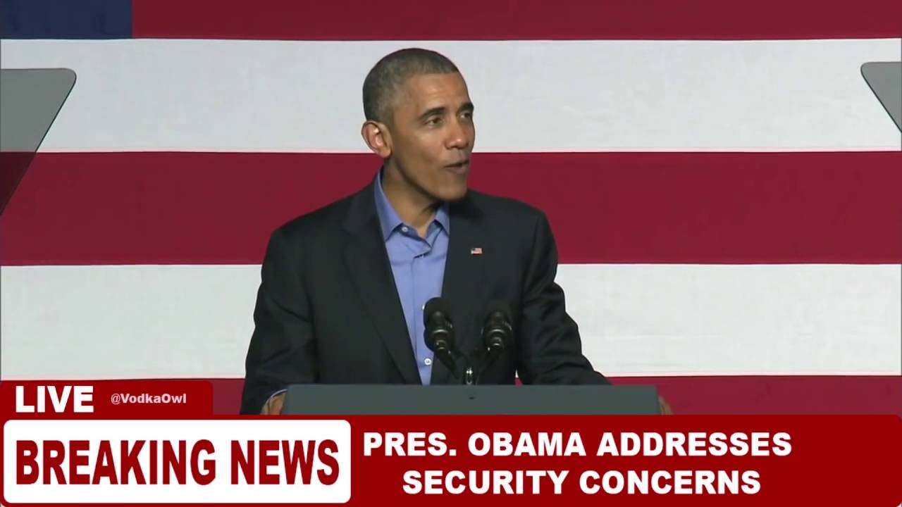 Obama Addresses Theft of Chaos Emeralds