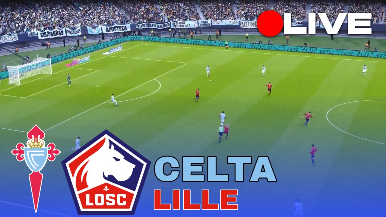 Celta de Vigo vs Lille Euorpa League 2026 Pes 2021 GAMEPLAY