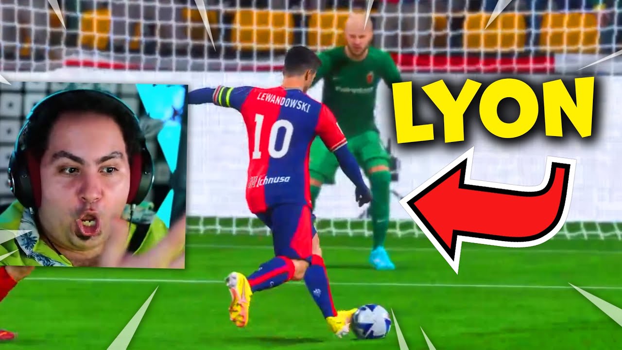 LYON DISTRUGGE GLI AVVERSARI SU FIFA 23 IN LIVE!!