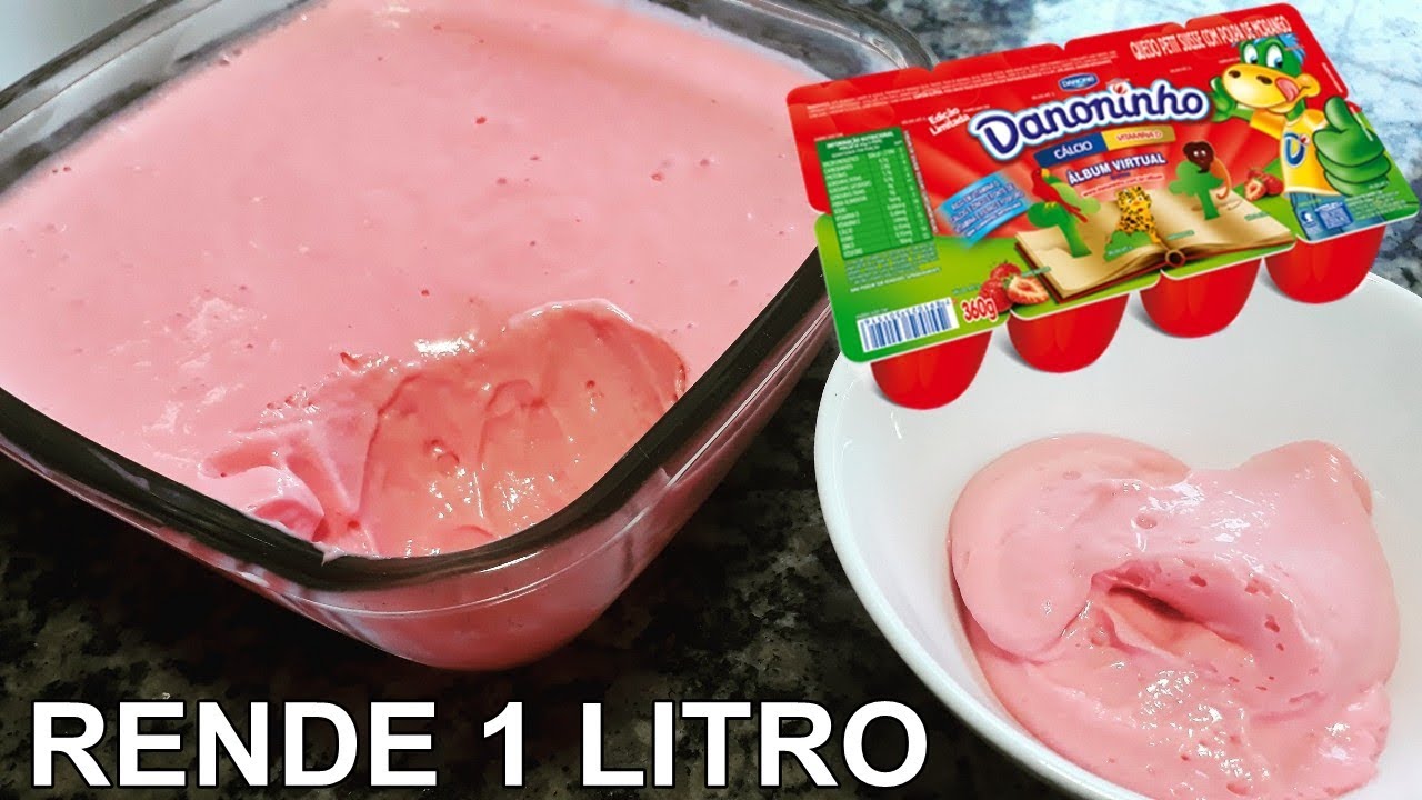 DANONINHO CASEIRO - RENDE 1 LITRO