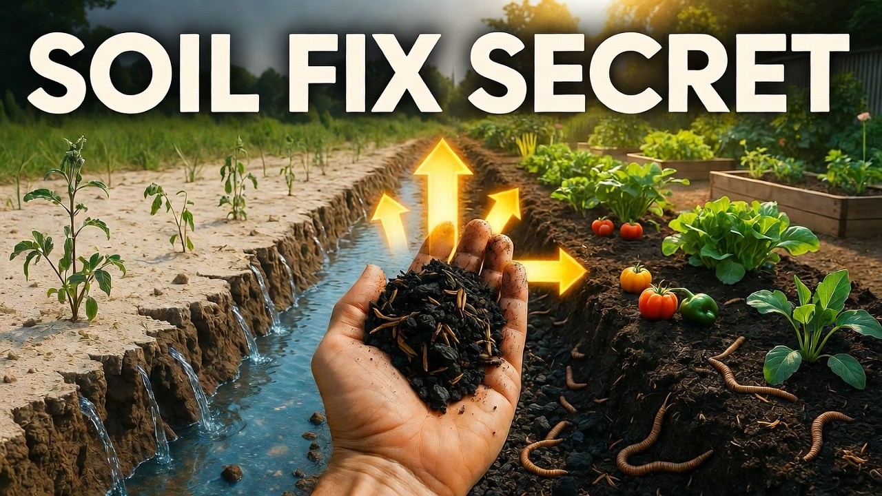 Stop Wasting Compost — Use This Biochar Infusion To Fix Sandy Soil Forever