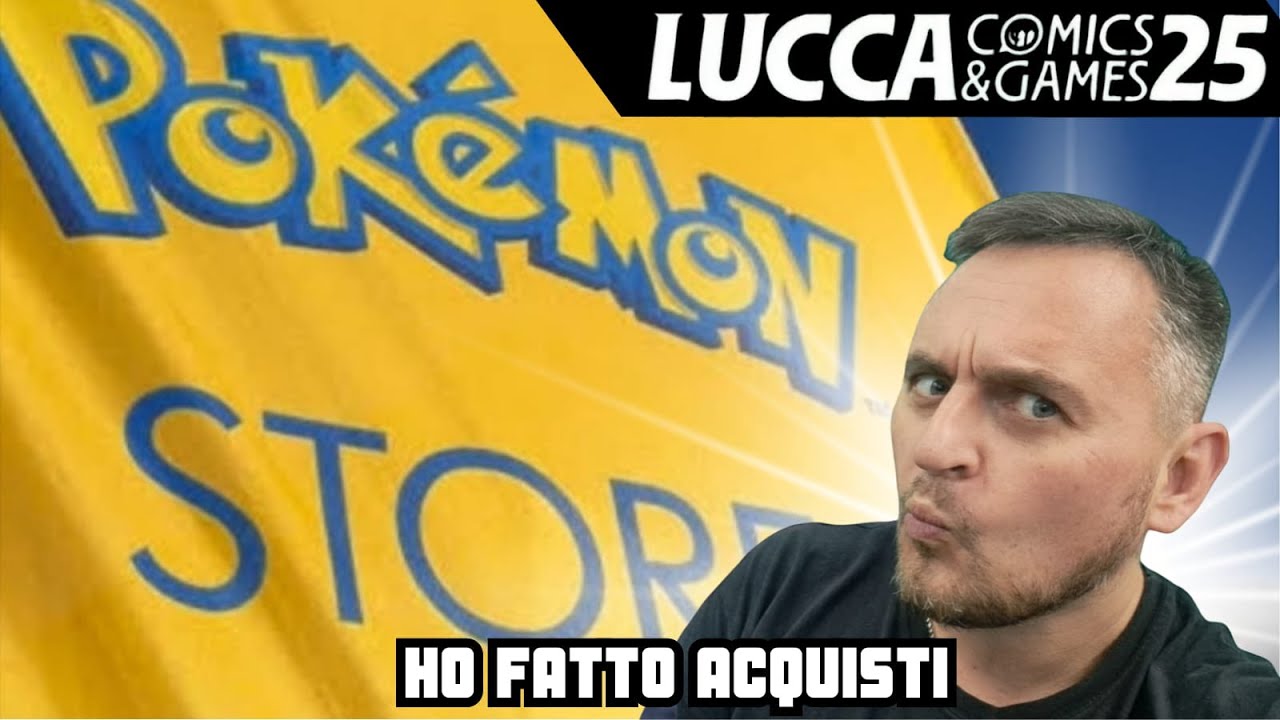 ACCHIAPPIAMOLI TUTTI AL LUCCA COMICS 2025  ! #pokemon