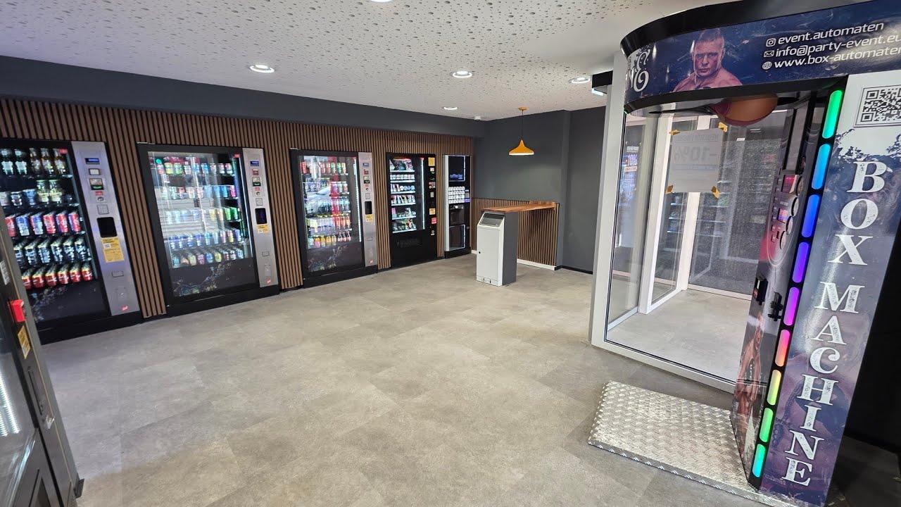 Neues aus Linz 63: daynite. Automaten Shop Bürgerstraße 