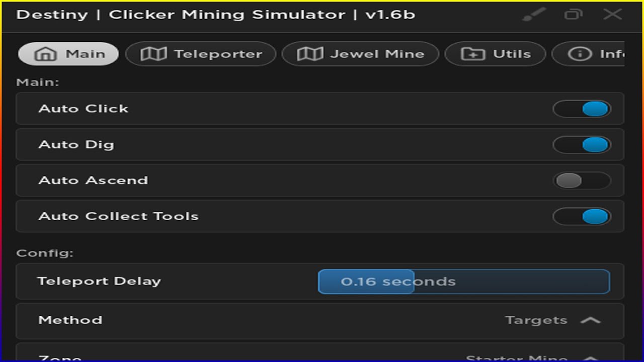 *NEW* Clicker Mining Simulator Script (PASTEBIN 2023)(AUTOCLICK, AUTODIG, AUTOCOLLECTOOLS)