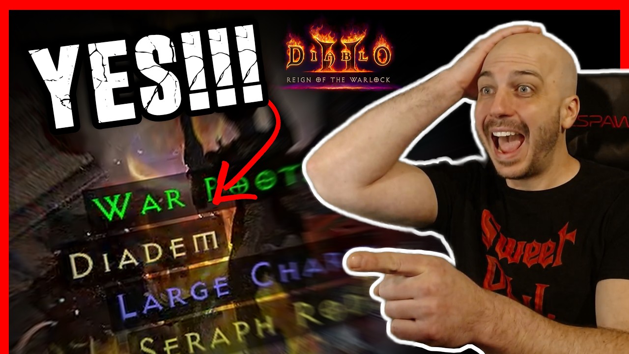 15 часов добычи предметов для друида ветра, ОГРОМНЫЕ находки - Diablo 2 Resurrected