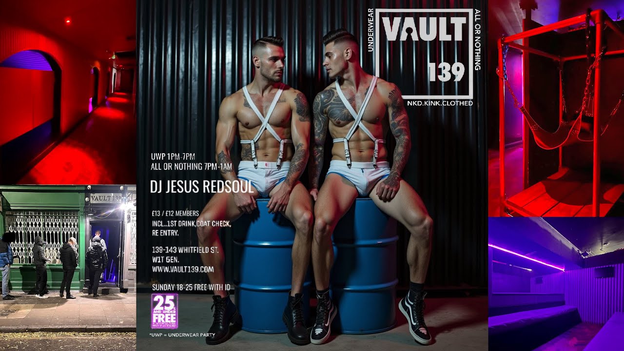Круизный бар London Gay &mdash; Vault 139