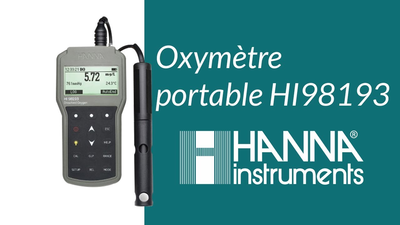 Oxymètre portable HI98193, HANNA®