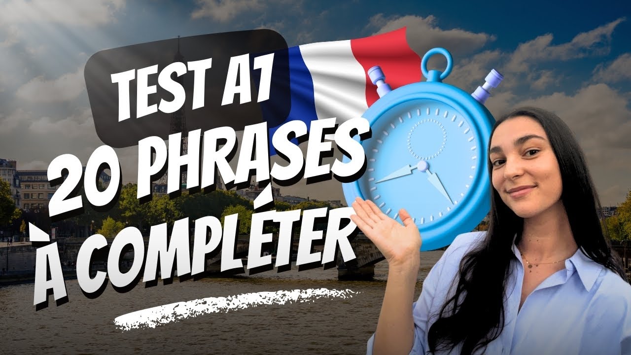 ¿Cuál es tu nivel de francés? | Test A1 con 20 preguntas