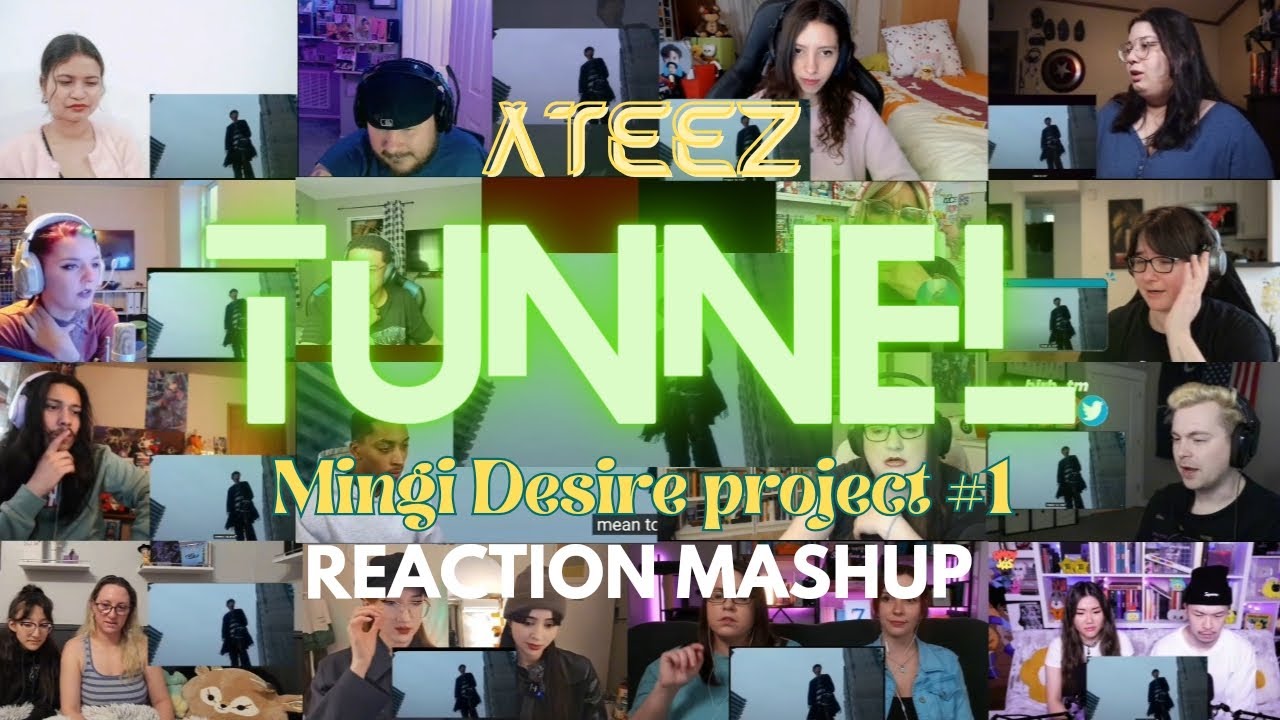 ATEEZ (에이티즈) - 'Tunnel' [FIX OFF] Mingi Desire Project #1 REACTION MASHUP