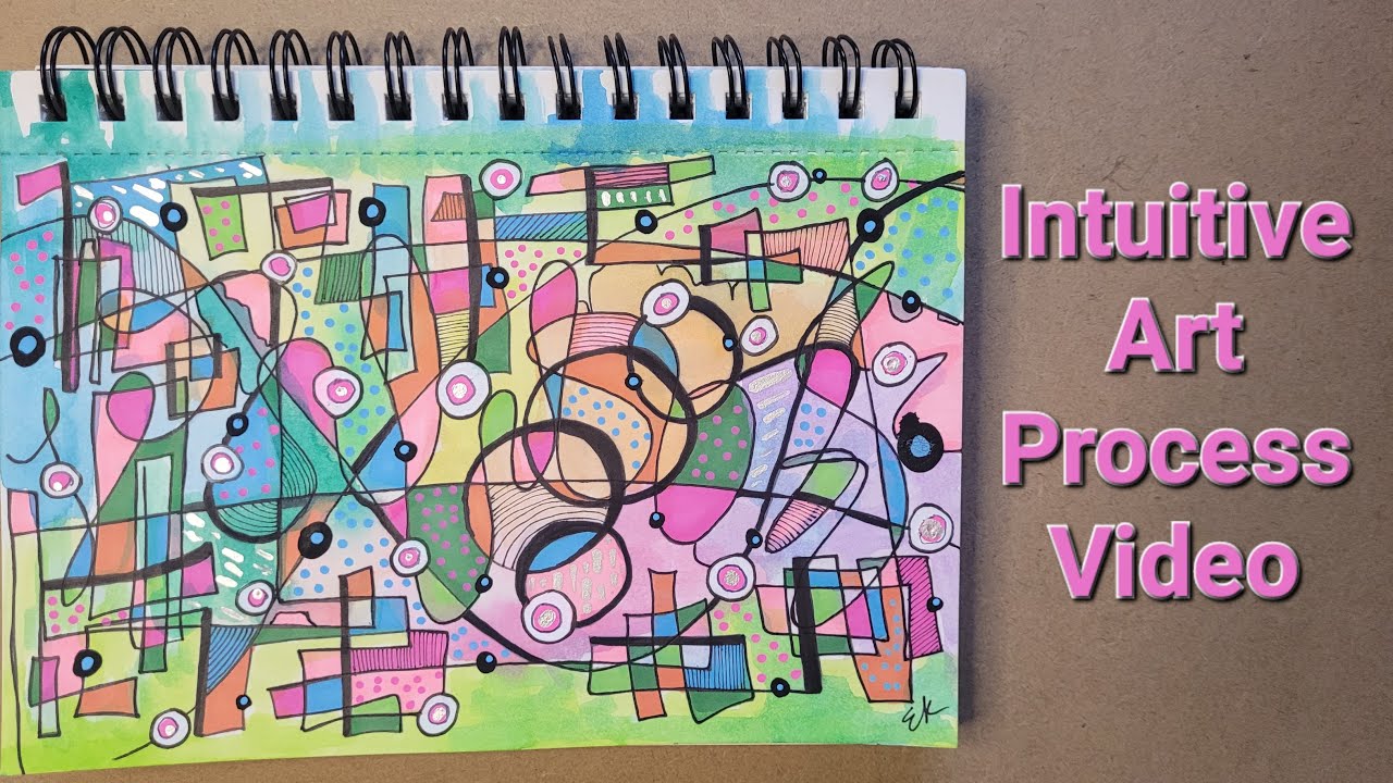Intuitive Art Process Video: Page Two