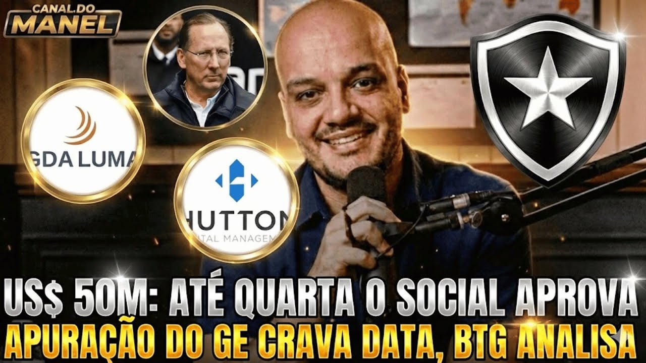 🚨🚨🚨 US$ 50M: TEXTOR APROVARÁ APORTE ATÉ QUARTA, JOÃO PAULO DIZ QUE SE FOR SAUDÁVEL BOTAFOGO APROVA