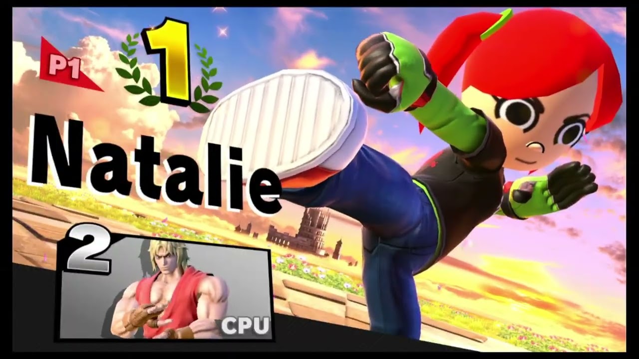 Spirit Stars Mii Fighters - Training vs Lvl 9 CPU | Super Smash Bros. Ultimate
