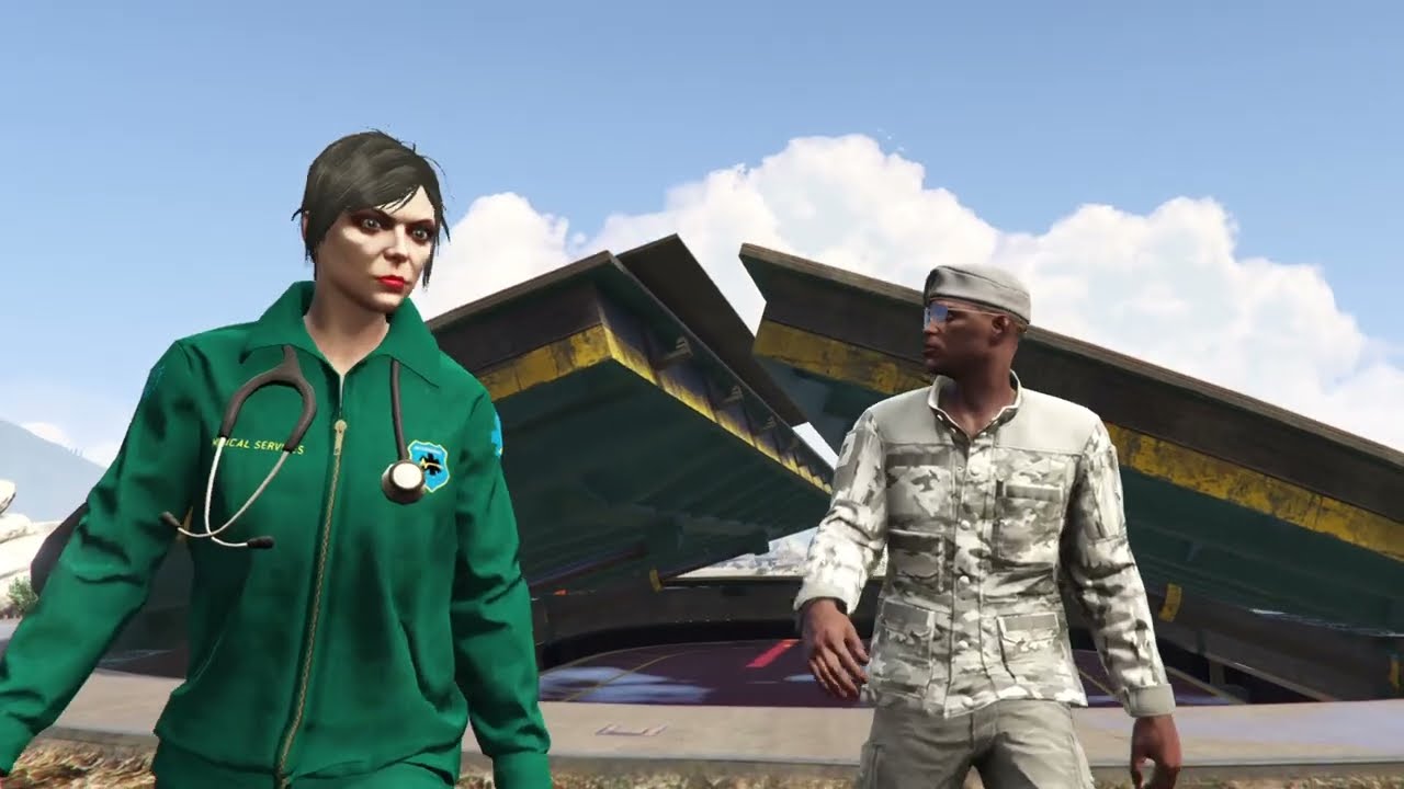 Grand Theft Auto V - The Doomsday Heist - ACT I - Prep: Paramedic Equipment + Setup: Dead Courier