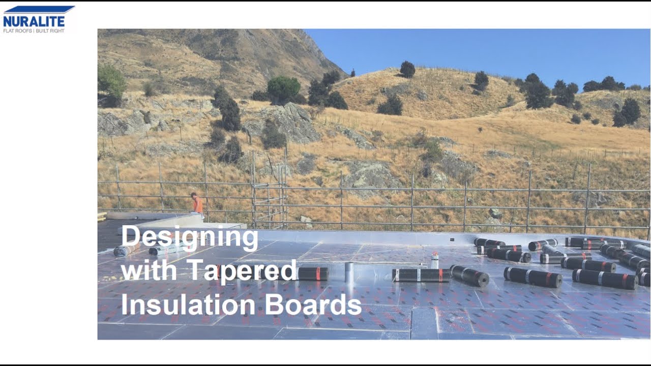 Nuralite Waterproofing // Tapered Roof Presentation