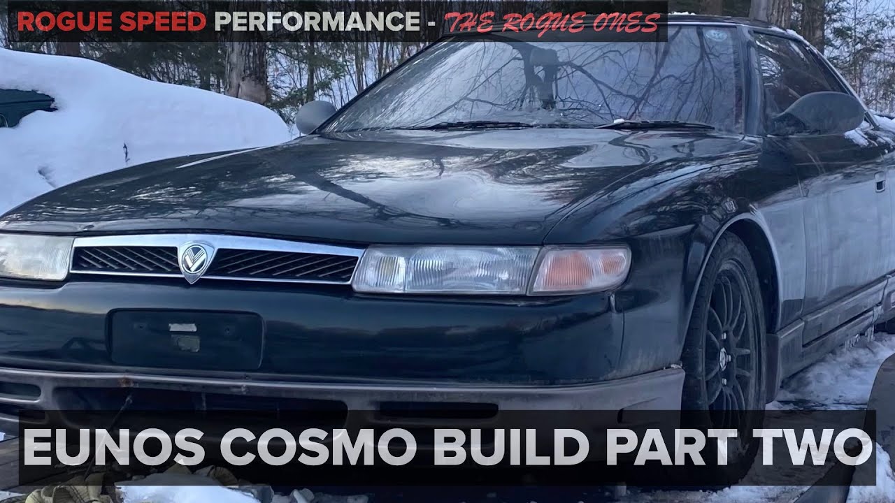 Eunos Cosmo Build custom harness and Adaptronic m2000 ecu
