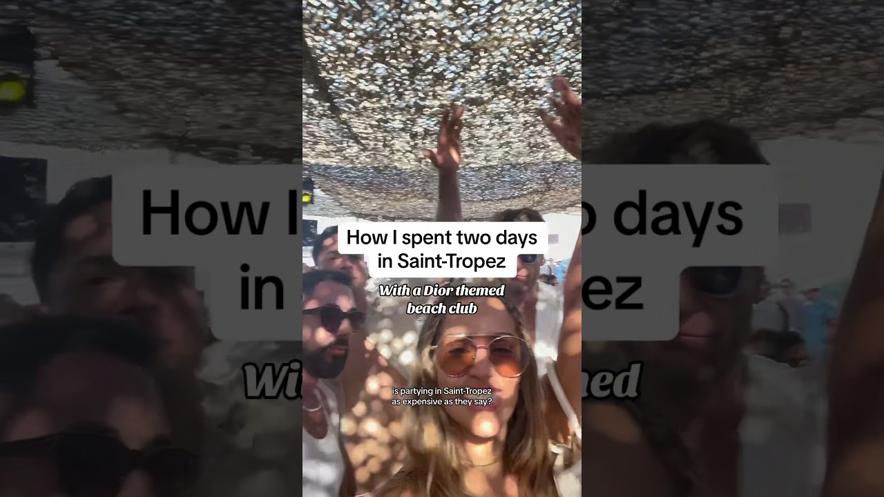 How much I spent partying in Saint-Tropez for two days #sainttropez #southoffrance