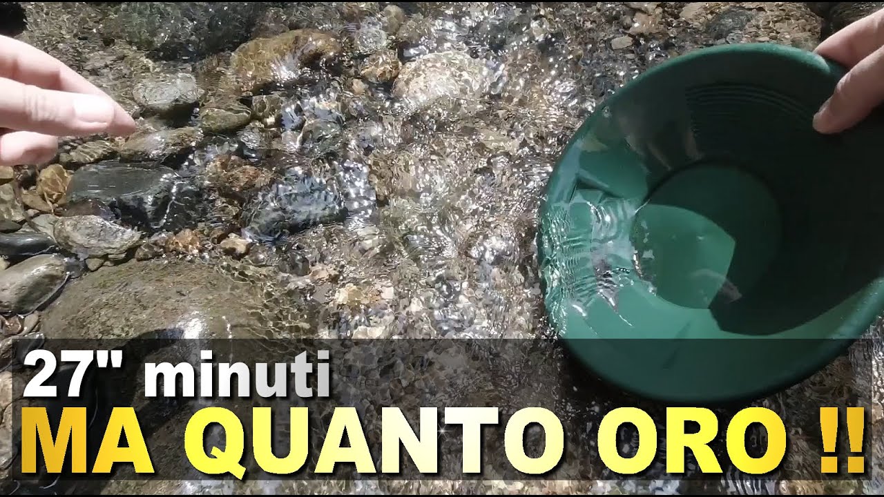 ⛏️ E' PIENO D'ORO BASTA SAPERLO CERCARE + UN PO' DI FORTUNA - Come cercare oro nei fiumi by Goldoro