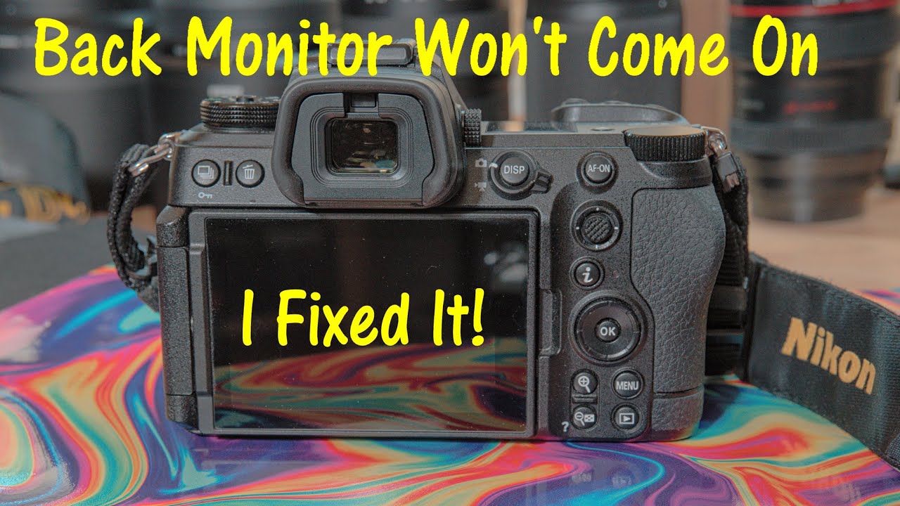 Fixing the Back Monitor of Nikon Z6III (Simple Solution) #nikonz6iii #nikonz6ii