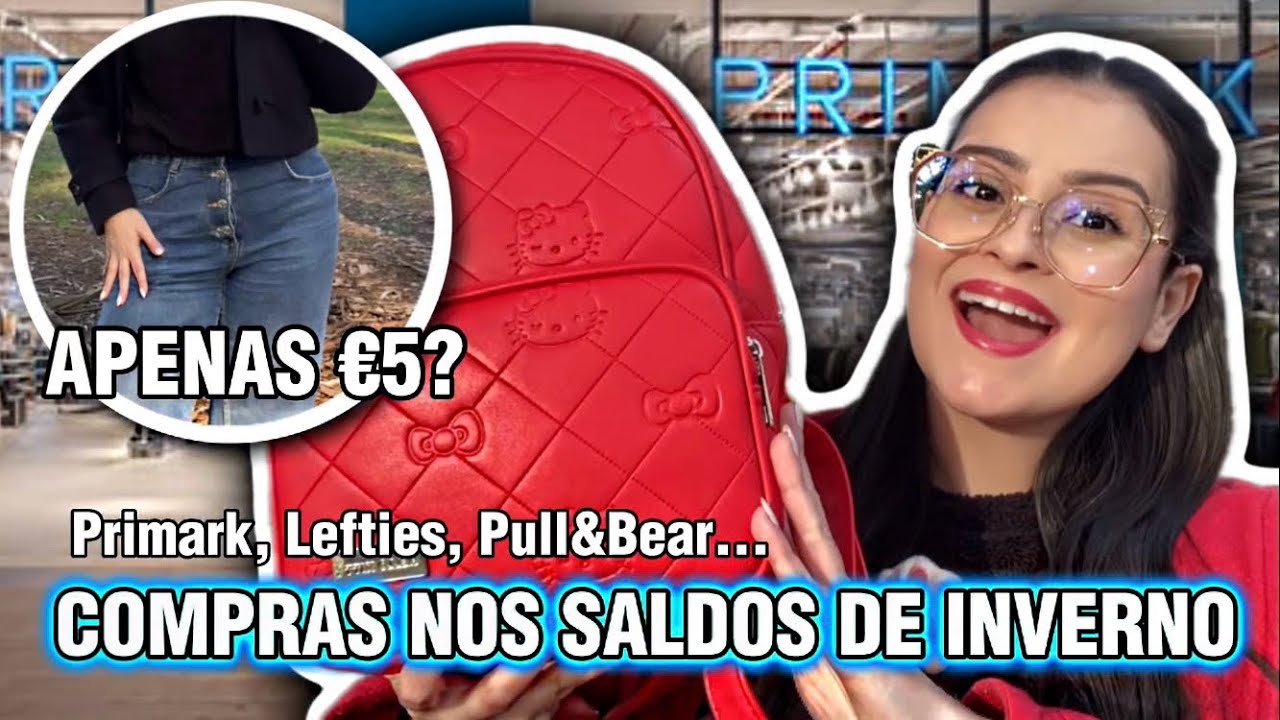 SALDOS DE INVERNO EM PORTUGAL: O QUE COMPREI NA PRIMARK, LEFTIES, CLAIRE’S E PULL&BEAR?