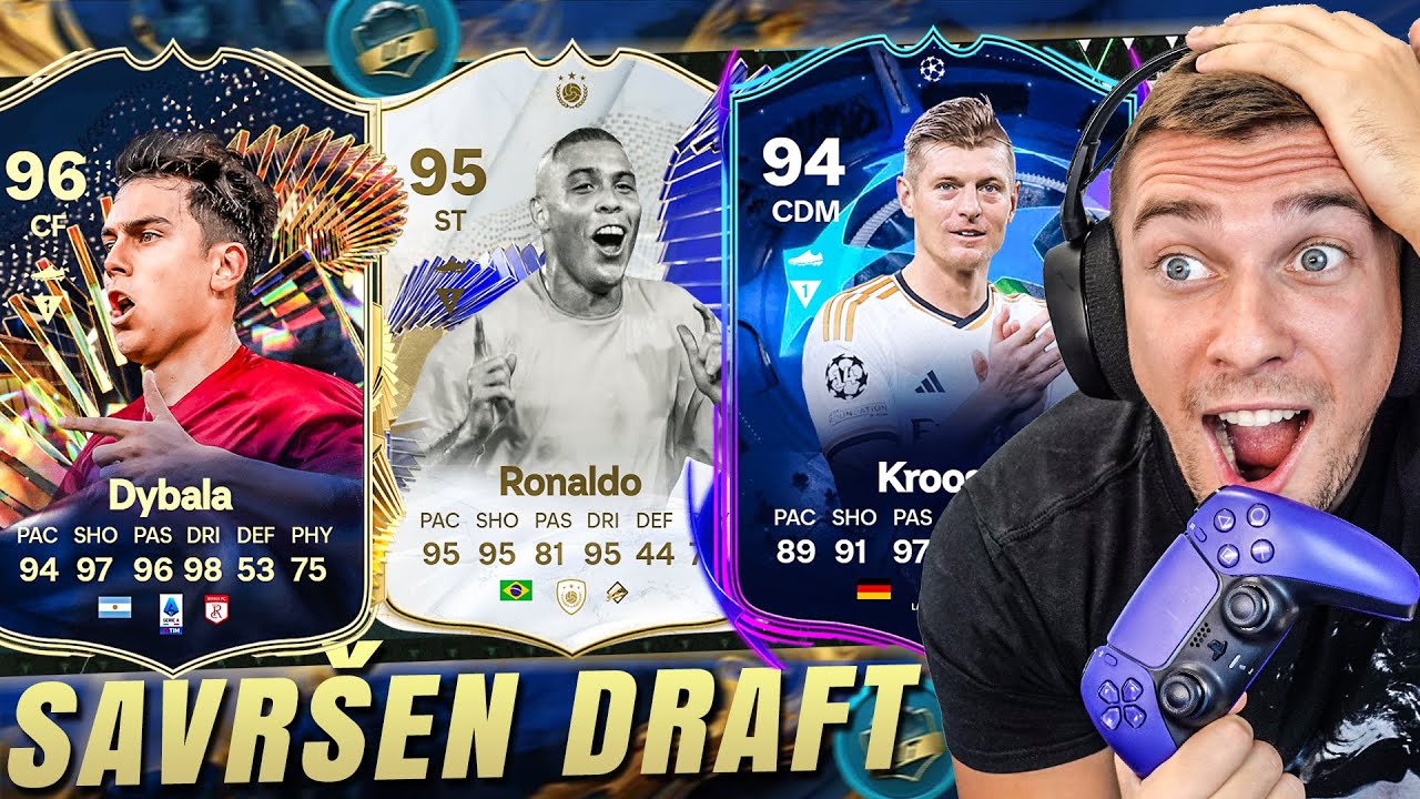 SLOŽIO SAM SAVRŠEN DRAFT A ONDA SE U FINALU DOGODILO OVO ! FC 24