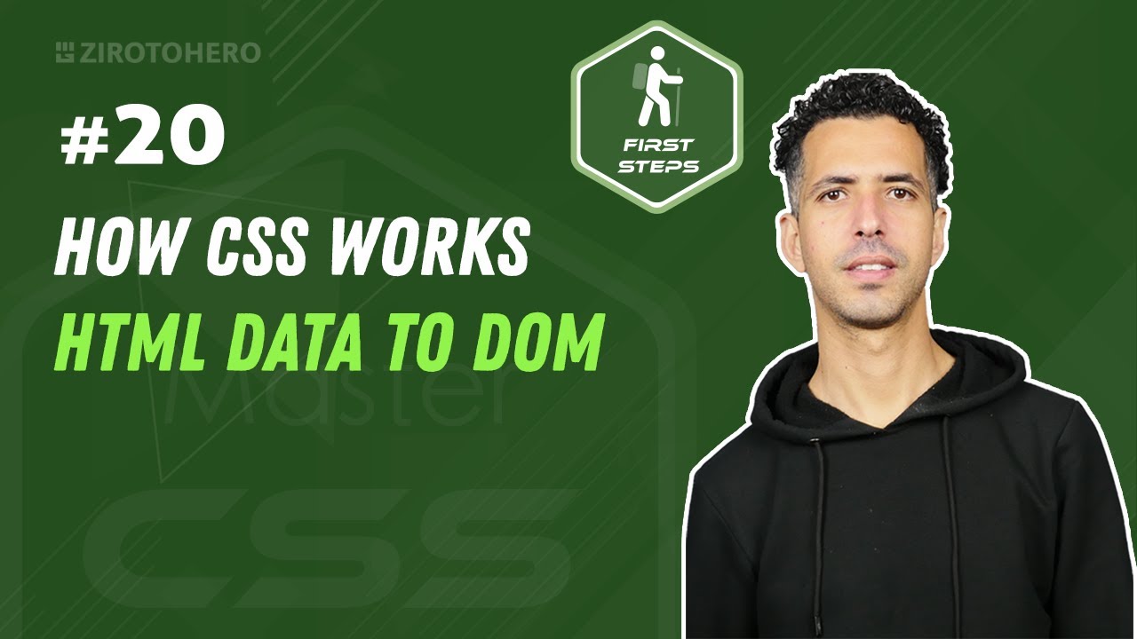Master CSS in Darija Arabic #20 How CSS Works - HTML Data to DOM