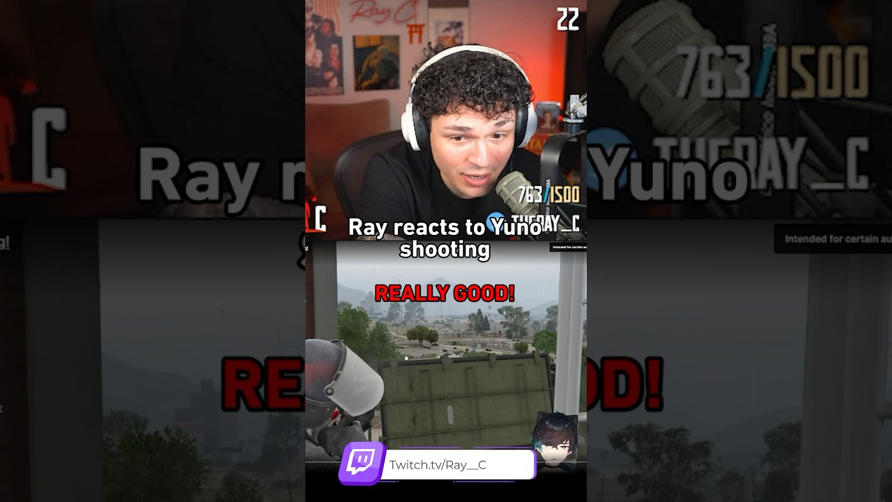 Ray's reaction to Yuno shooting