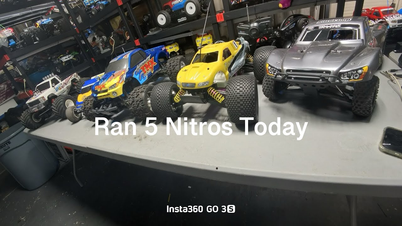 Сегодня утром запустил пять двигателей Nitro.