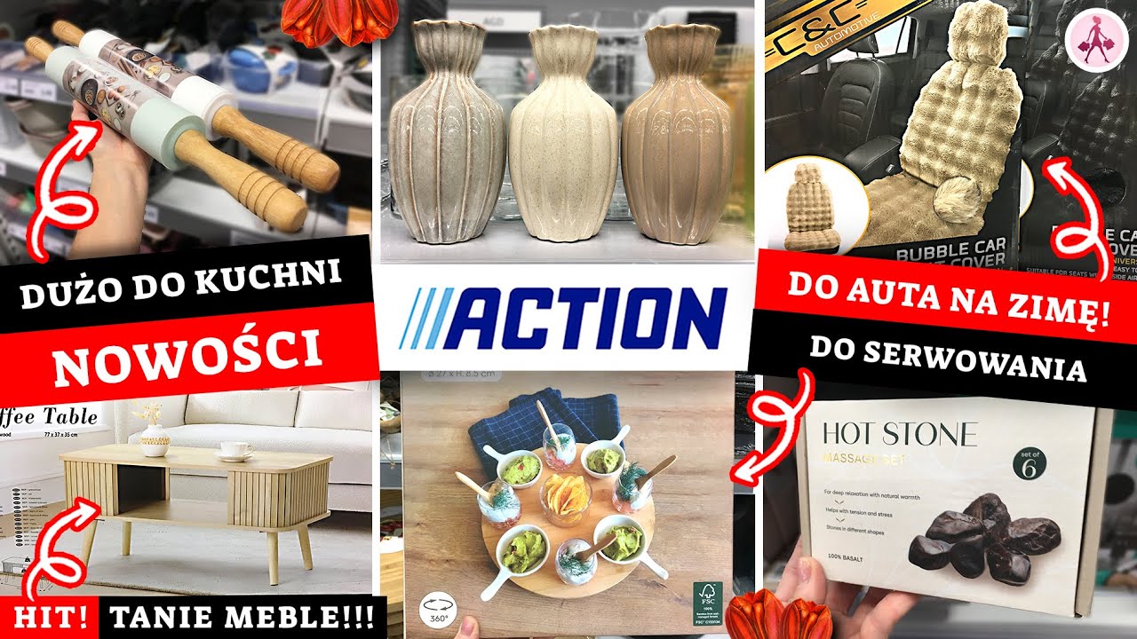 ACTION TANIO DO KUCHNI 😱 JAKIE TANIE MEBLE 😱 CUDNE WAZONY! 😍 NOWOŚCI!! 🔥