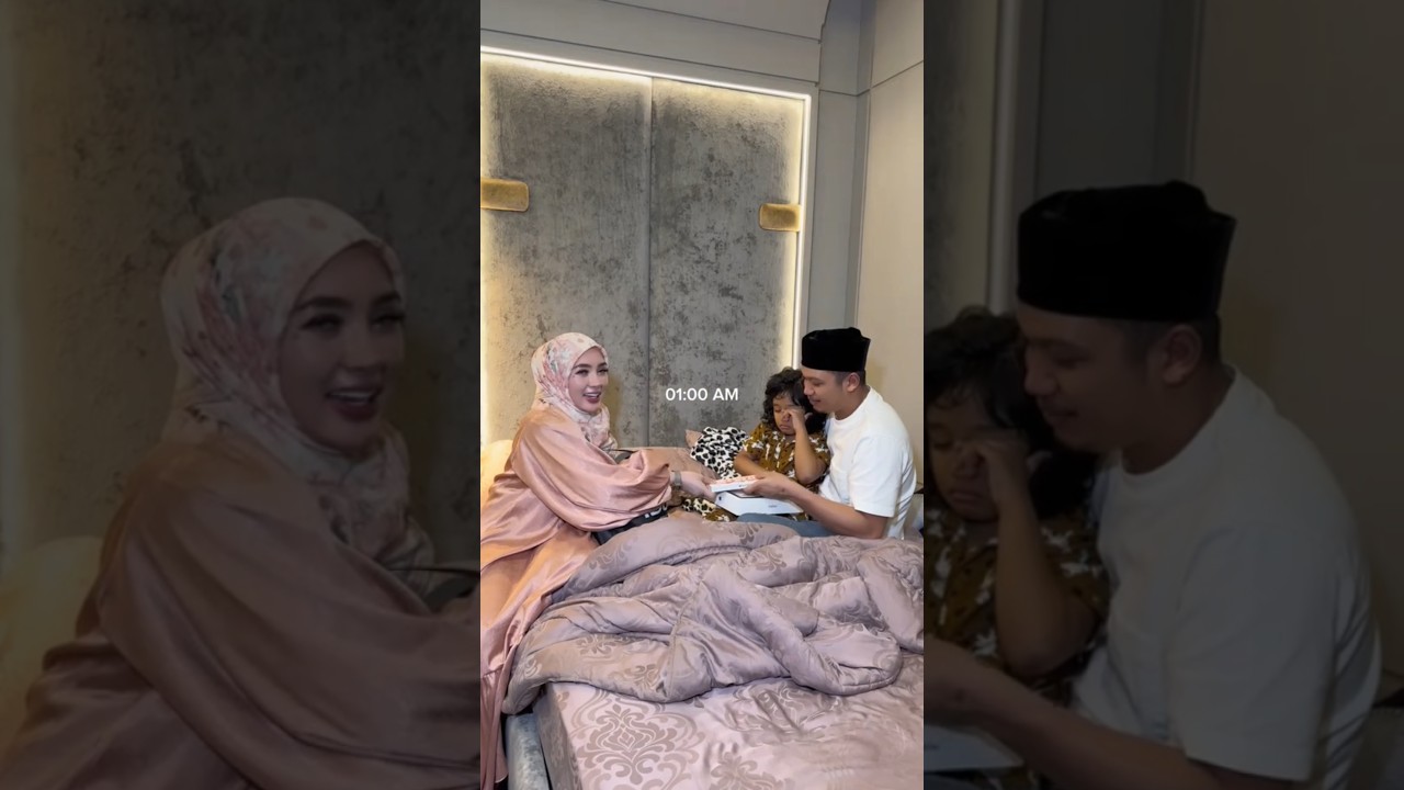 Kasih surprise ke Adik Abil #shellasaukia