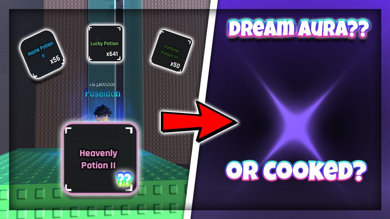 I Farmed 100 Hrs Worth Of Potions to Try and Get my DREAM AURA In Sol's RNG..