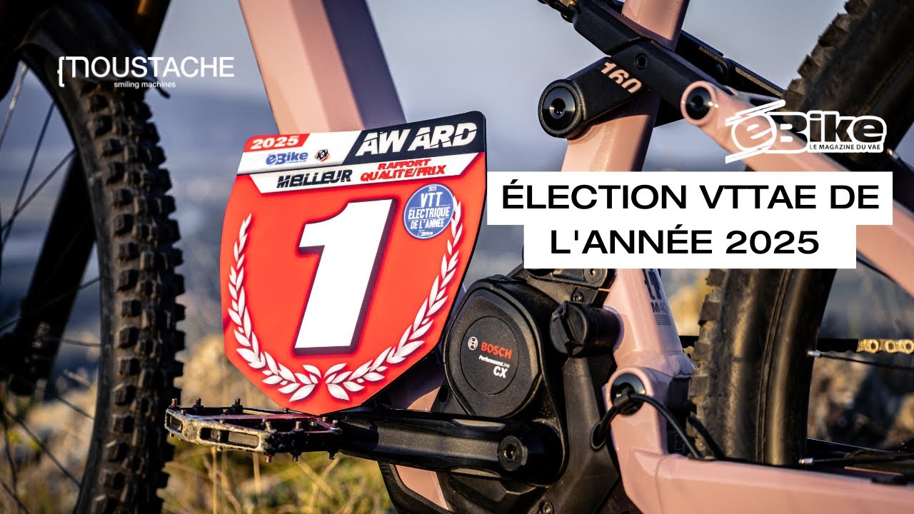 &Eacute;lection VTTAE de l&rsquo;ann&eacute;e : la surprise du GAME 160.8 | Moustache ebike of the year 2025 ebike mag