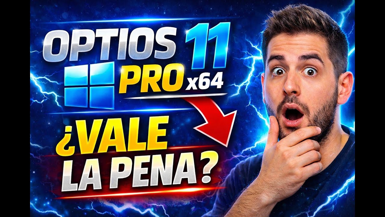 Vale la pena OPTIOS 11 PRO x64 ⚡ Probando esta Optimización