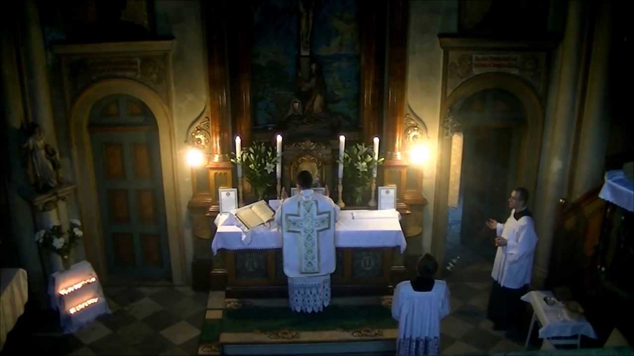 22.07.2013 - św. Marii Magdaleny - Msza trydencka śpiewana w Kłodzku